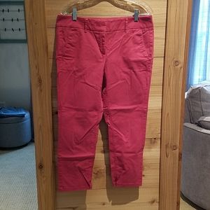 Loft cotton khaki pants